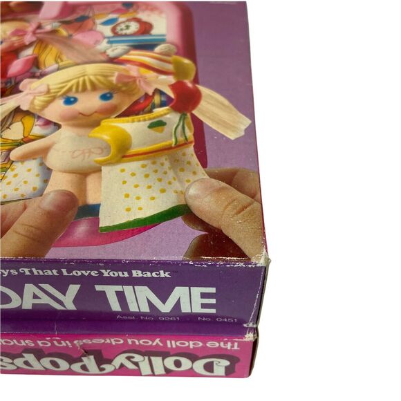 Dolly Pops Bath And Birthday Time Doll Outfit Toy Set Of 2 Vintage Knickerbocker - Picture 7 of 14
